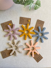Load image into Gallery viewer, Peach Sun Silicone Teether