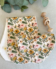 Load image into Gallery viewer, Pink Blossom - Burp cloth