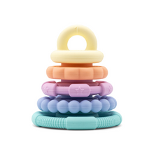 Load image into Gallery viewer, Rainbow Stacker Teether Toy
