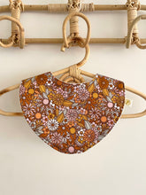 Load image into Gallery viewer, Bronze Floral - Handmade Bib
