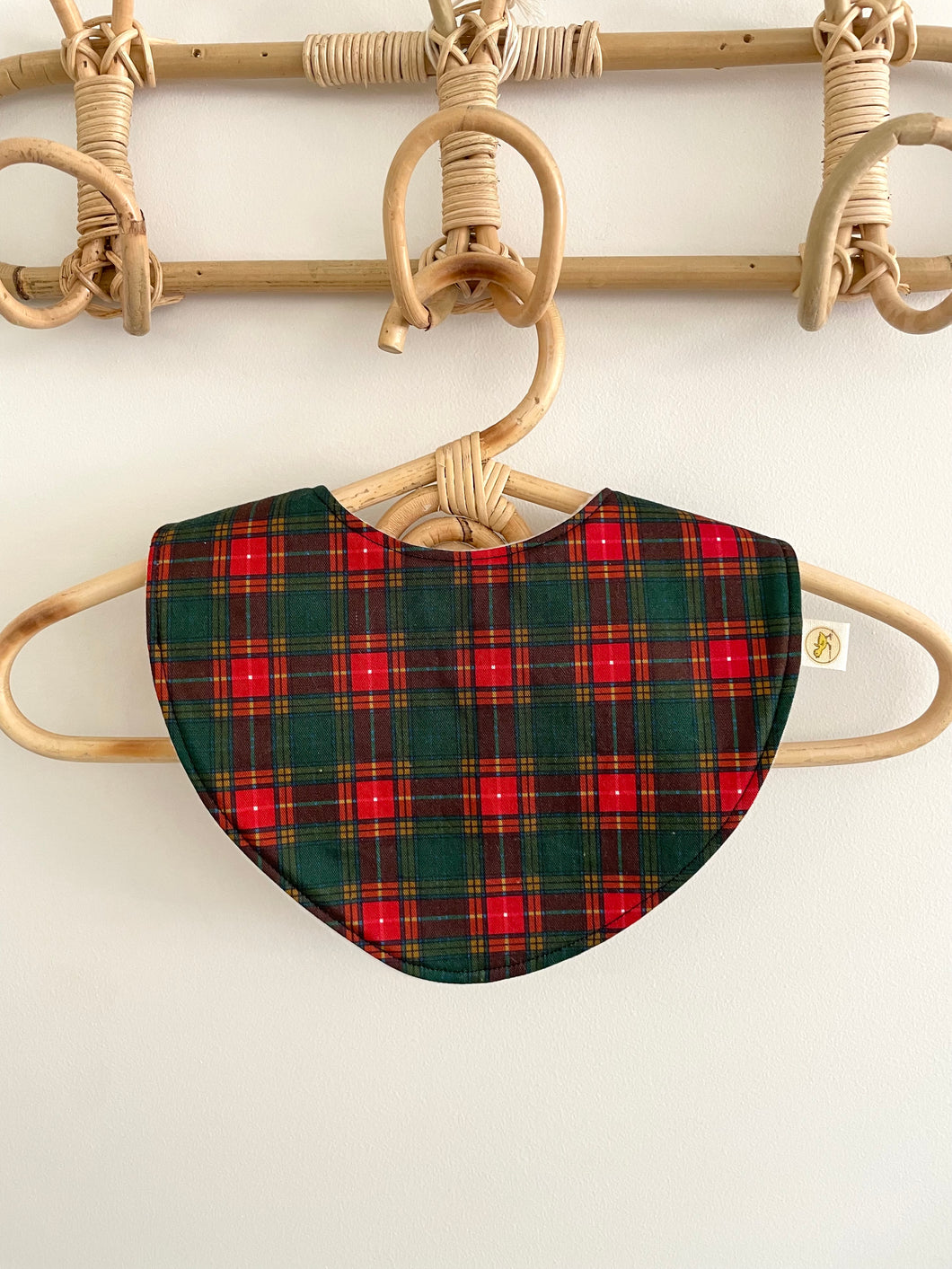 Tartan - Handmade Bib