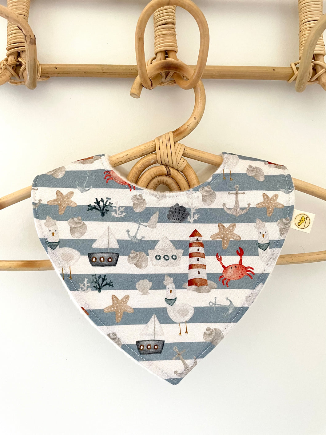 Nautical - Handmade Bib