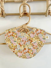 Load image into Gallery viewer, Golden Floral - Handmade Bib
