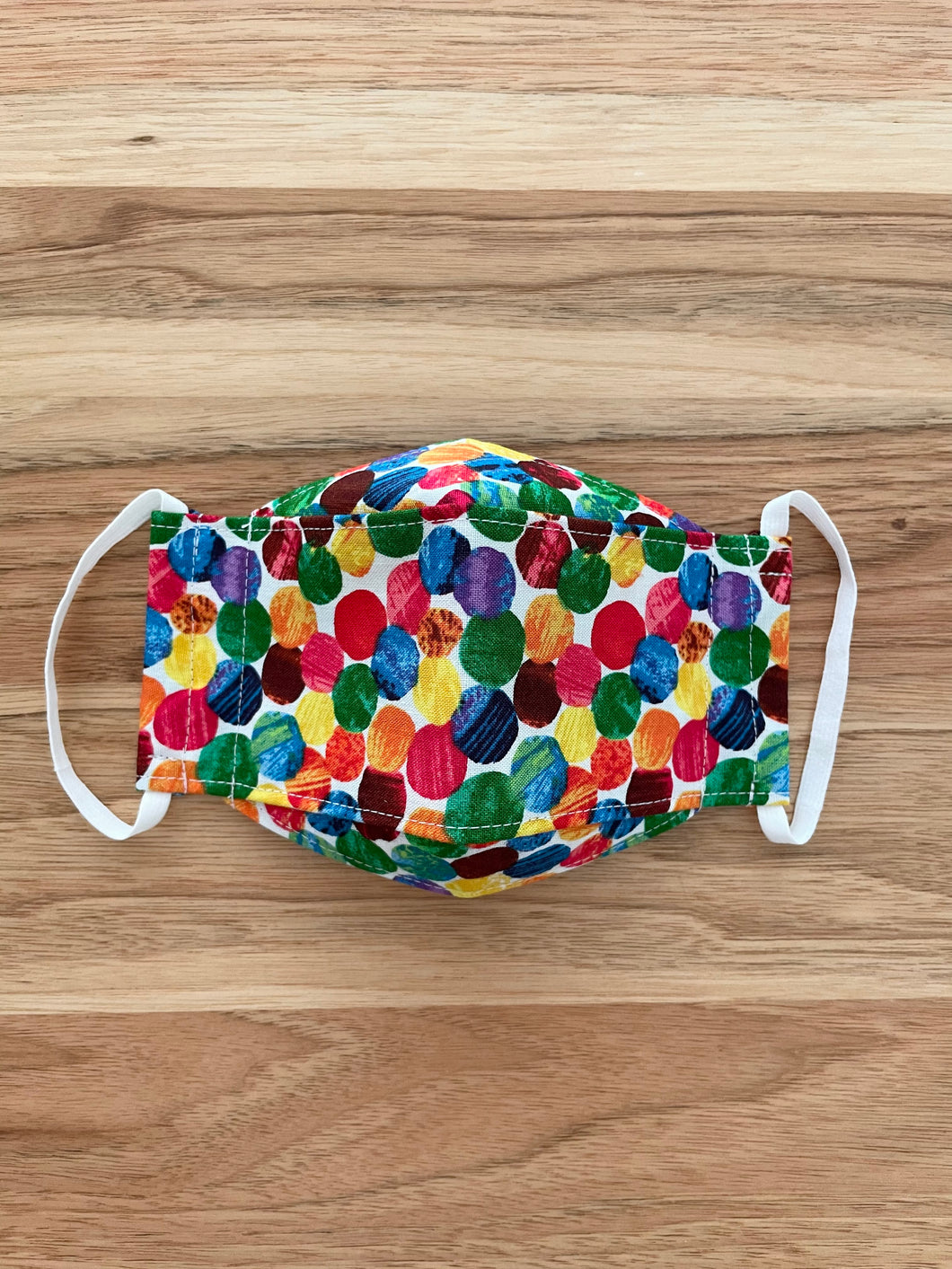 Rainbow Dots - Adjustable Face Mask