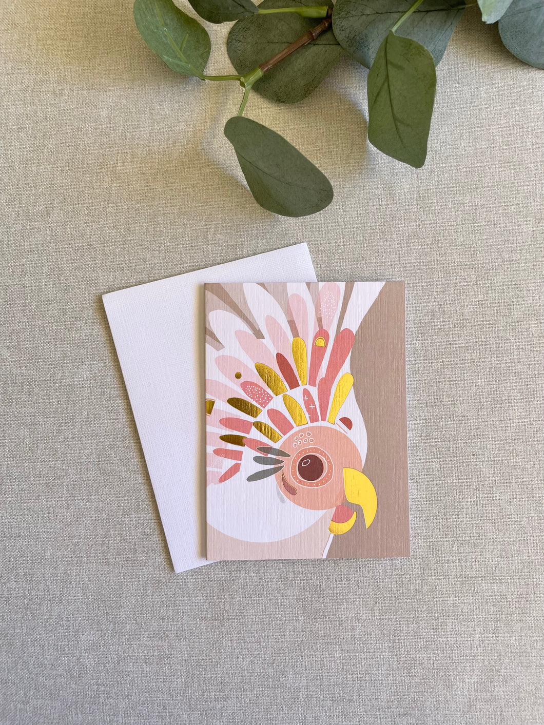 Australian Cockatoo Card