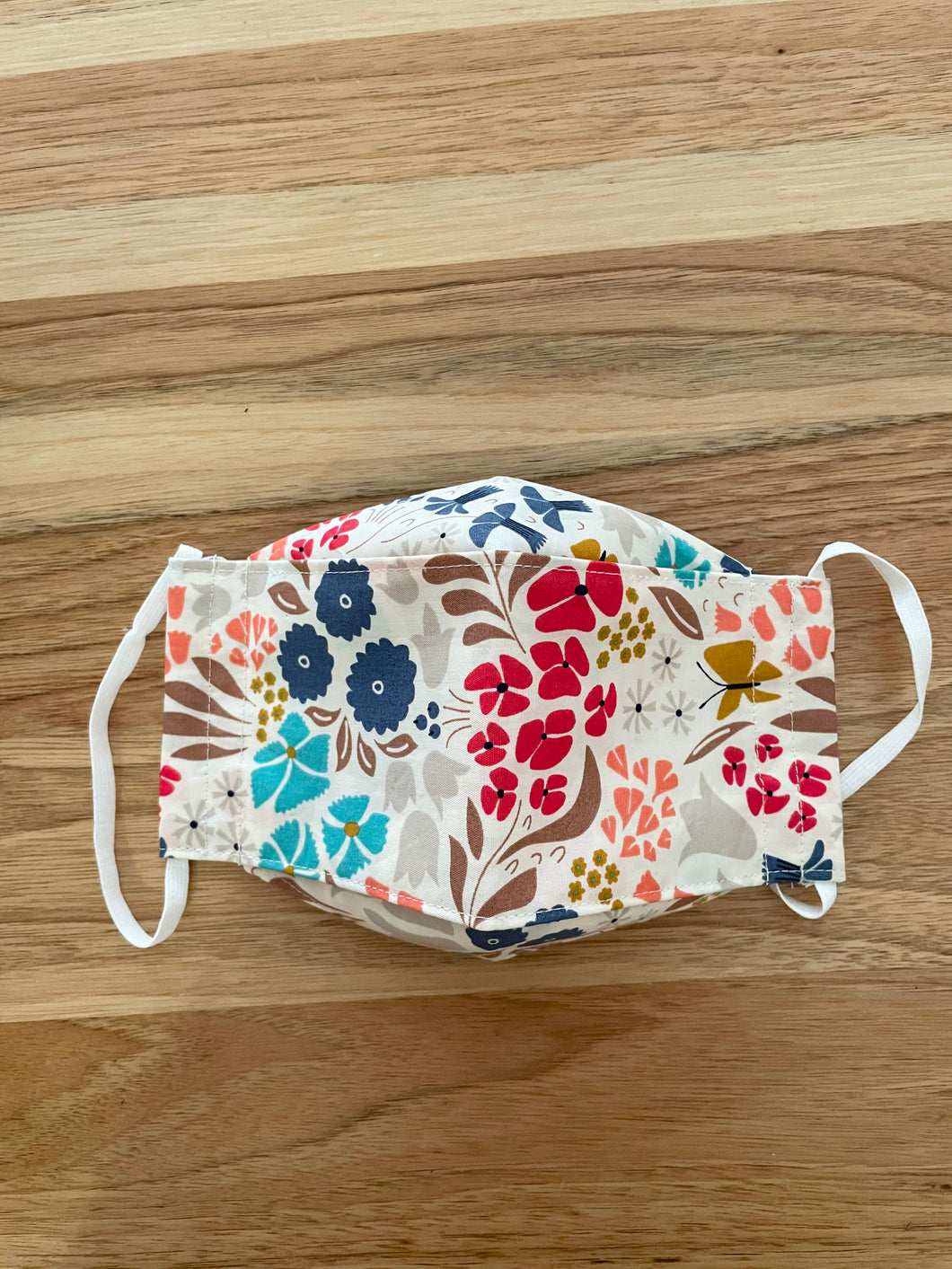 Autumn Flowers - Adjustable Face Mask