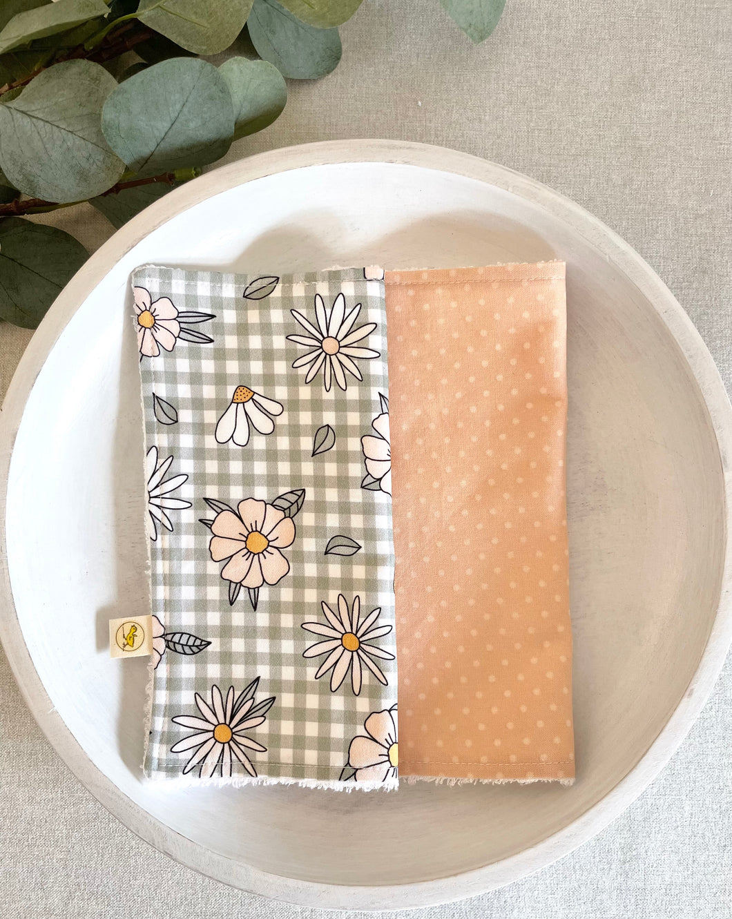 Floral Gingham - Wash cloth set