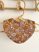 Load image into Gallery viewer, Bronze Floral - Handmade Bib
