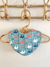 Load image into Gallery viewer, Sloths - Handmade Bib
